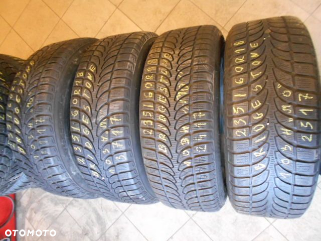 koła mercedes glc 18 8j et38 z oponami 235/60r18 bridgestone blizzak lm80 evo 6,5mm a2534010800 - 2