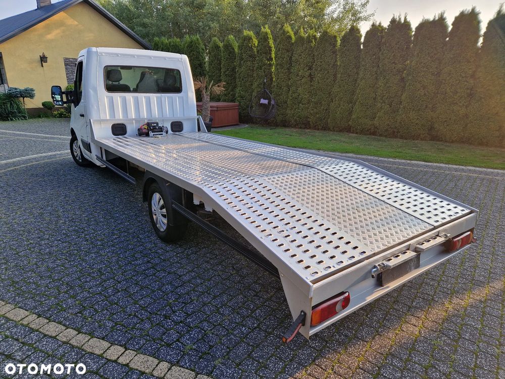 Renault Master 2.3 150 AUTOLAWETA+nowy najazd 5,10+wciągarka 8ton+poduszki pod resor+paiery na przewóz aut+OKAZJA+auto gotowe do pracy - 10