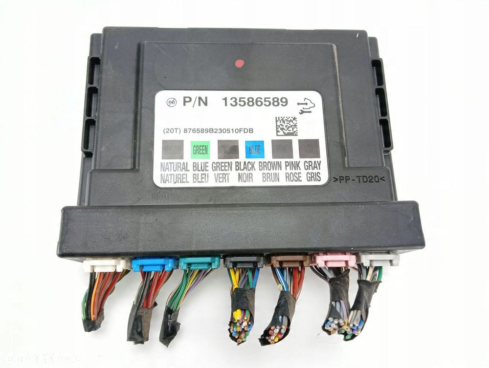 MODUŁ KOMFORTU CHEVROLET AVEO III T300 (2011-2014) 1.2 16V 69KM 13586589 - 3