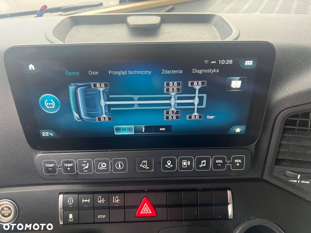 Mercedes-Benz ACTROS  MP5 euro6 6x2 jumbo zestaw  120m 38palet - 36