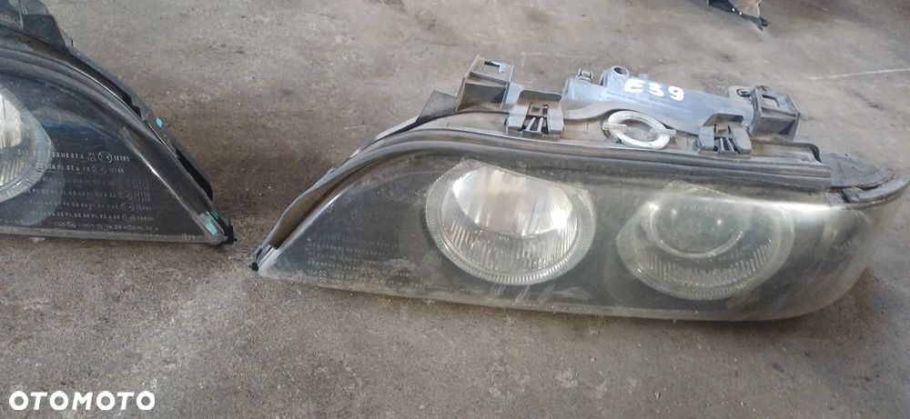 LAMPY SOCZEWKOWE BMW E39 RINGI DEPO BLACK - 5