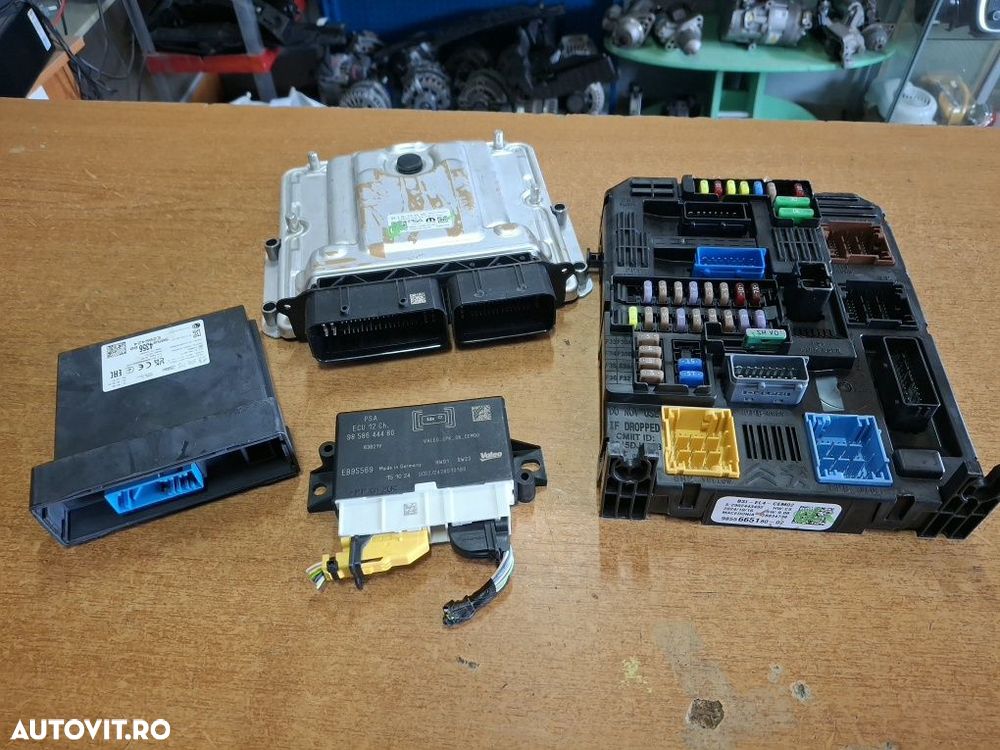 Modul Faruri Parcare Bsi Calculator Motor Opel Citroen Peugeot Fiat - 1