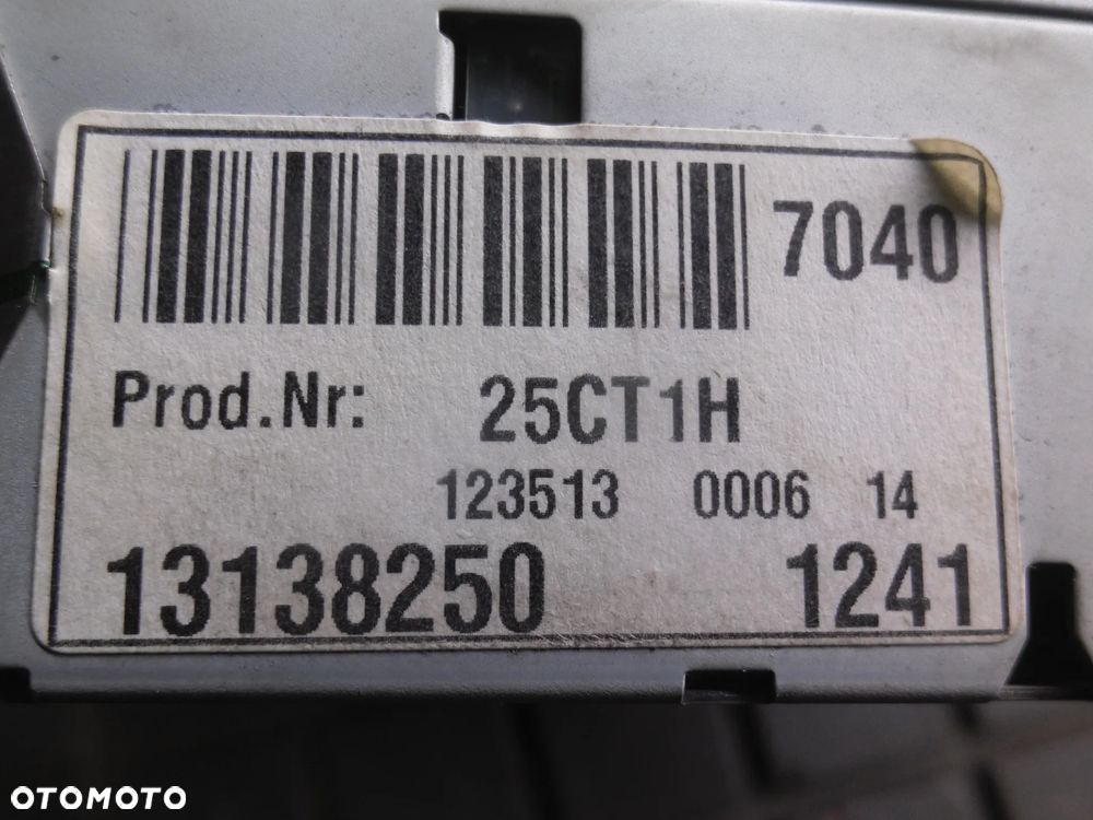 OPEL SIGNUM VECTRA C RADIO CD ASTRA H ZAFIRA B 13138250 - 4