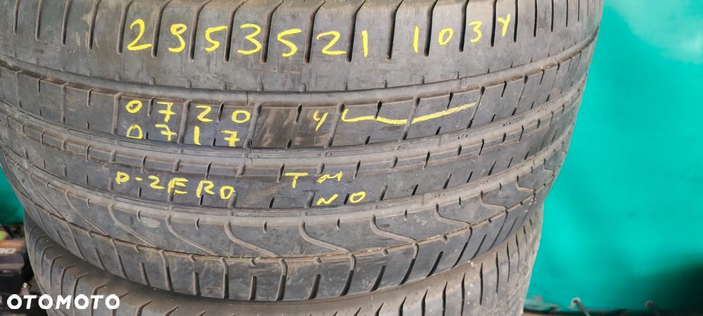 295/35R21 103Y - Pirelli P Zero - 3-4mm - Komplet - 2