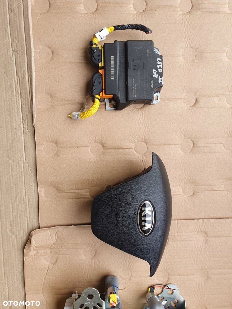 KIA CEED II KONSOLA DESKA ROZDZIELCZA PULPIT PODUSZKA AIRBAG - 7