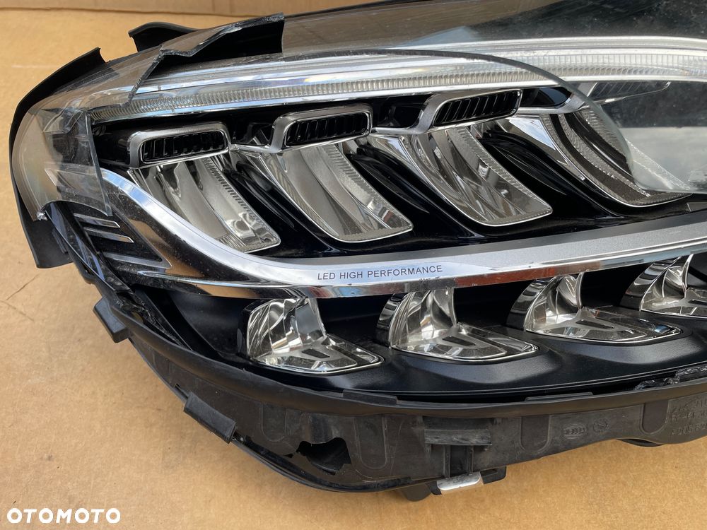 Mercedes C Klasa W205 Lift Lampa Przednia Prawa High Led Performance A2059068005 Europa - 2