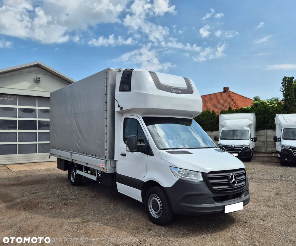 Mercedes-Benz SPRINTER 315 AUTOMAT GWARANCJA PRODUCENTA 09.2027 9G-TRONIC PLANDEKA FIRANA 10EP BEZKLUCZYKOWY DOSTĘP SALON PL BEZWYPADKOWY BEZ WKŁADU SERWIS ASO FV23% 2.0 150KM - 11