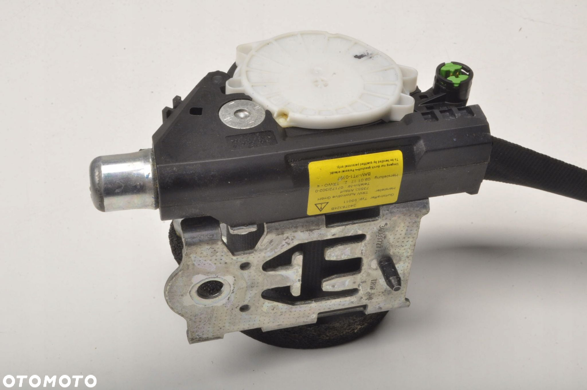VOLVO S60 II V60 PAS BEZPIECZEŃSTWA ŚRODKOWY  TYŁ TYLNY LIFT 39822961 - 4