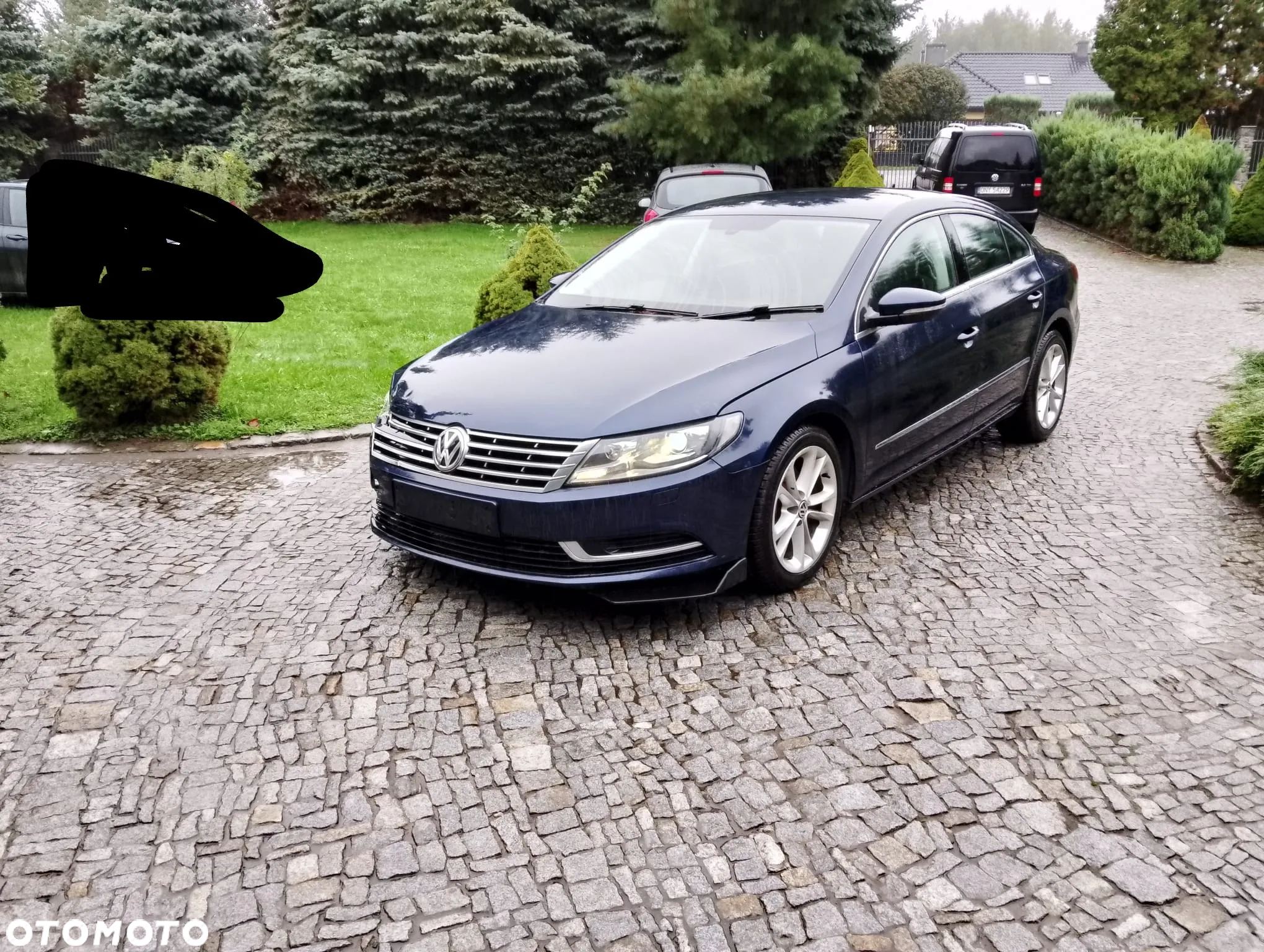 VW passat CC lift 2013r. Ćwiartka dach  drzwi błotnik maska z     awieszenie drzwi podlużnica - 2