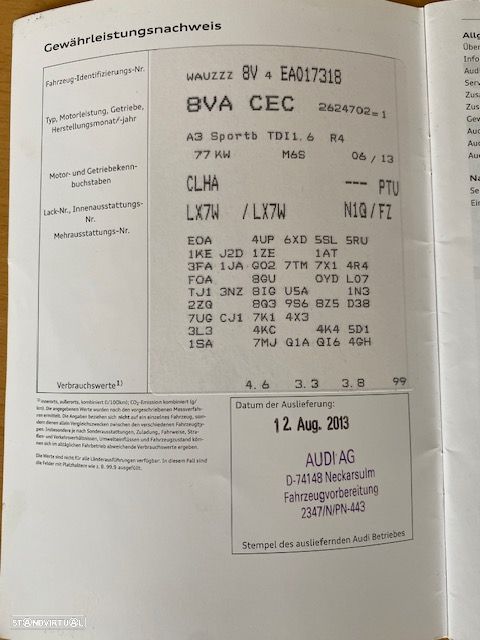 Audi A3 Sportback 1.6 TDI Ambiente - 13