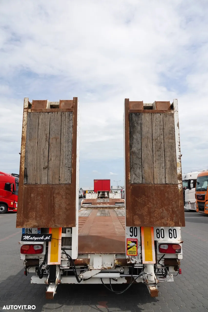 Castera CAMION CU ÎNCĂRCARE MICĂ CASTERA / 3 AXI / AXĂ DE DIRECȚIE / SUPRACARCĂRI HIDRAULICE / TROLIU / IMPORTAT - 13