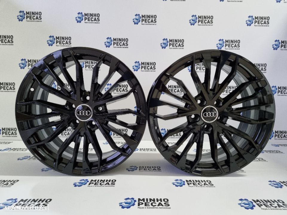 Jantes Audi A6 em 18 Preto Brilho - 1