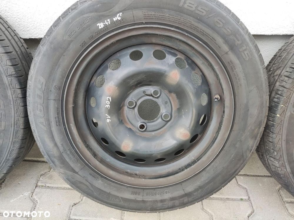 KOŁA OPONY FELGI STALOWE 15 RENAULT ZOE I 2013-2019 6J ET40 4X100 - 6