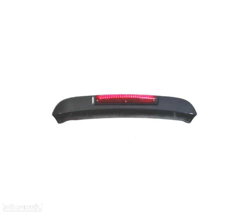 AILERON MITSUBISHI MONTERO PAJERO SPORT 09-12 TERCEIRA LUZ STOP PRETO BRILHANTE - 2