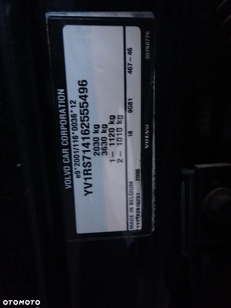 CZĘŚCI - Volvo S60 I 2,4D D5 D5244T4 185KM FL LIFT 6B M66 LAKIER 467-46 2006r. INDEX - 9262 - 16