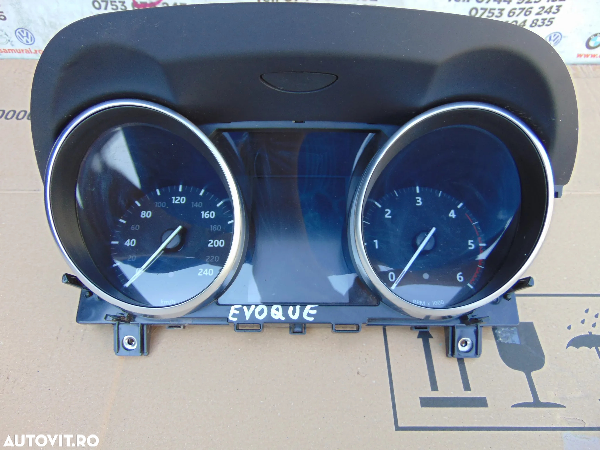 Ceasuri Bord range Rover evoque 2011-2018 ceasuri instrumentar bord km - 5