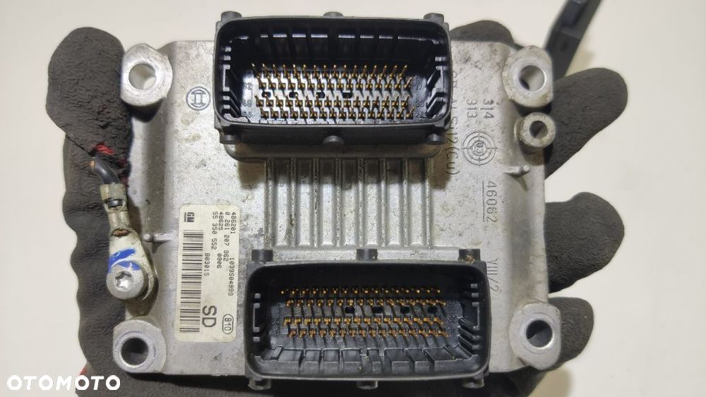 ZESTAW KOMPUTER STEROWNIK IMMOBILIZER KLUCZYK OPEL CORSA C 1.2 0261207962 13144390 ORYGINAŁ WYSYŁKA! - 6