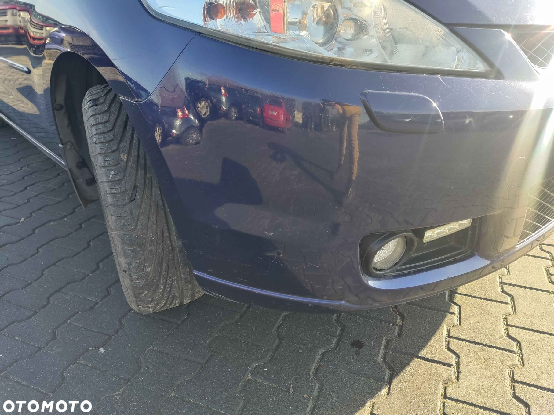 KOMPLETNY PRZÓD MASKA ZDERZAK BŁOTNIK XENON MAZDA 5 I CR 05-07r 25E - 12