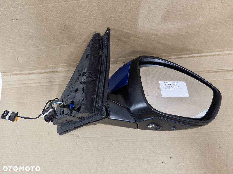 PEUGEOT 208 II 2 LUSTERKO DRZWI PRAWE 10+2 12 PIN EUROPA EU - 7