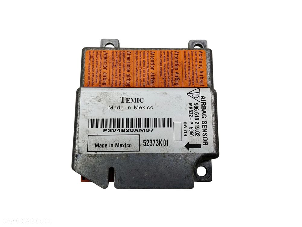 SENSOR MODUŁ AIRBAG PORSCHE 911 996 BOXSTER 986 99661821902 - 1