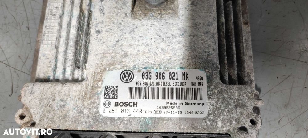 Calculator ECU volkswagen vw passat B6 2.0 BMP 140 cp cod 03G906021NK - 2