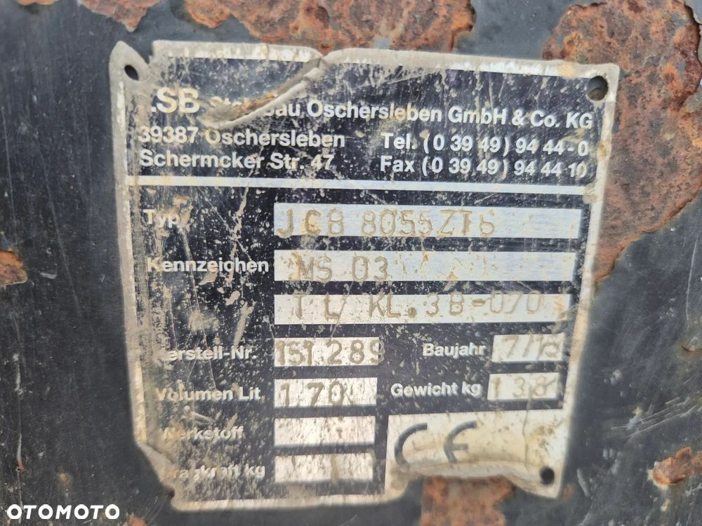 Łyżka do kopania na szybkozłączę lehnhoff ms 03. - 4