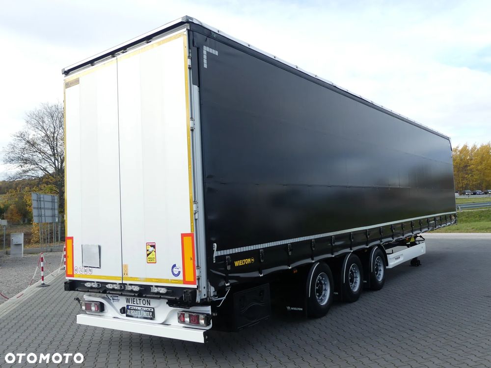 Wielton MEGA / FIRANKA / OŚ PODNOSZONA / ZADBANA / - 6