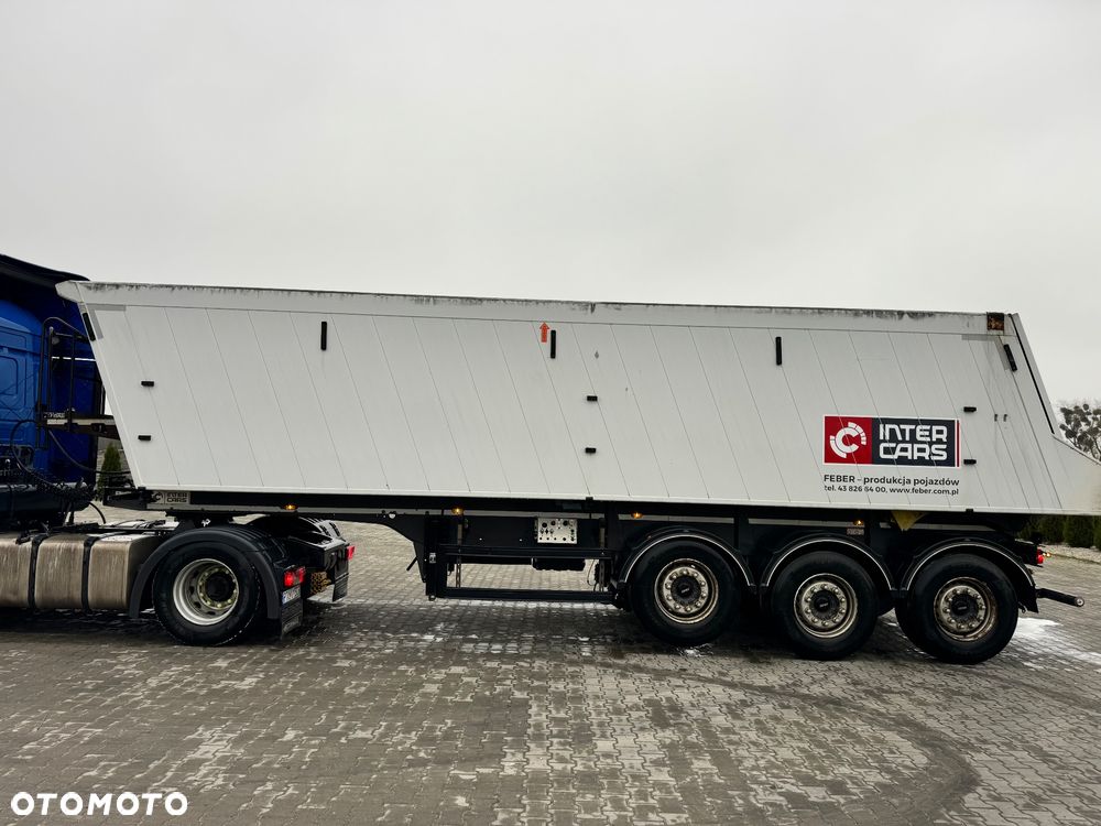 Feber Inter Cars 40m3 klapa z szybrem, lejek do asfaltu ,osie  jost tarcze - 7