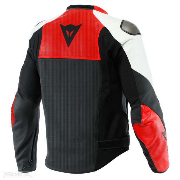 casaco pele dainese sportiva perfurado - 2