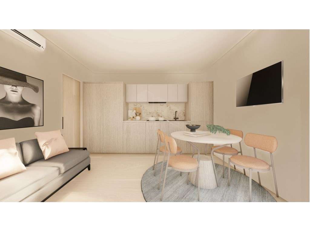 Moradia T1 Mezanine Remodelada - Campo Alegre - Grande imagem: 2/9