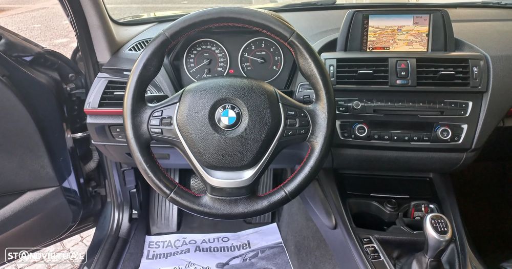 BMW 116 d EDynamics Line Sport — fotografia 7