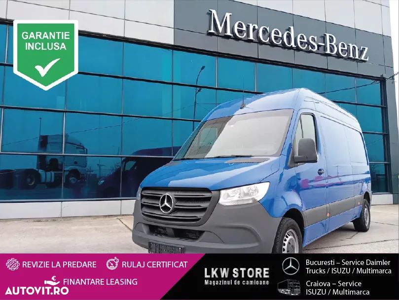 Mercedes-Benz Sprinter L2H2 2.2D 115CP, TOP !!! - 2