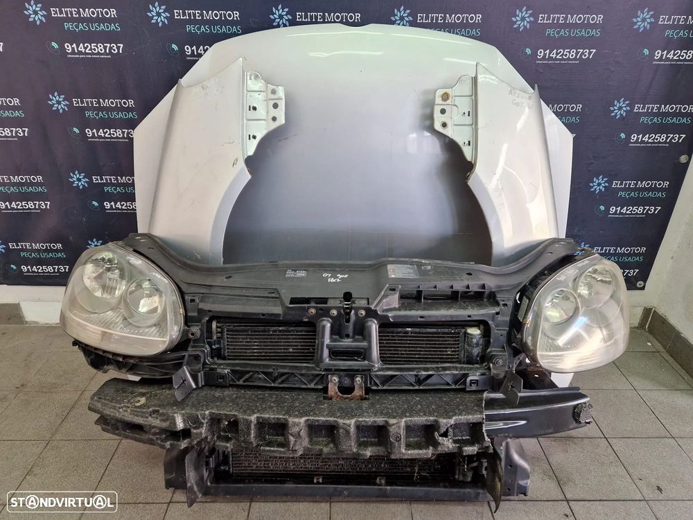 Frente completa usada VW GOLF 5 V GT parachoques oticas guardalamas capot - 5