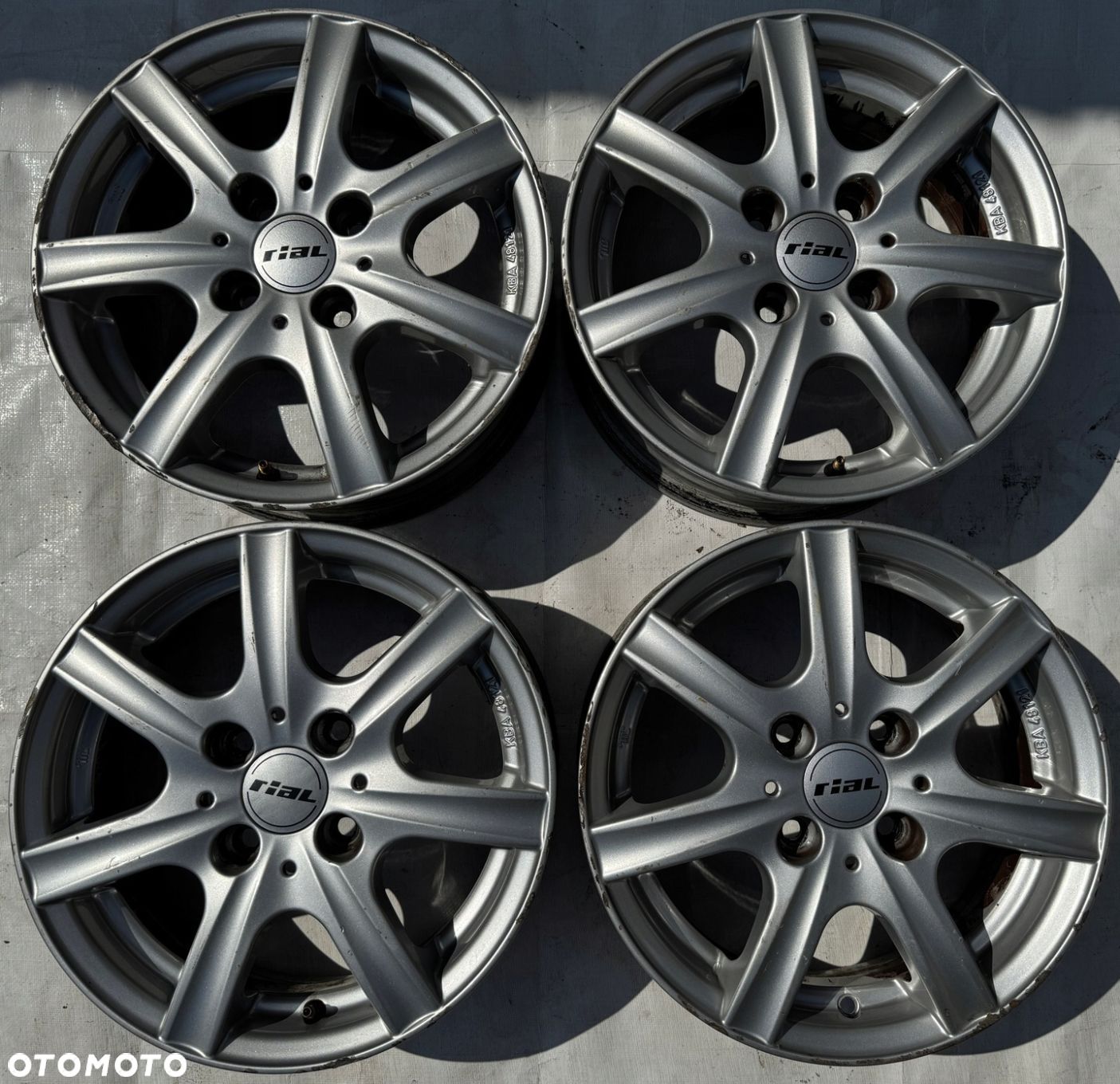 Felgi Rial Toyota Suzuki 4x100 5,5J 14" ET43 711 - 1