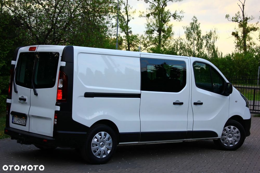 Renault TRAFIC 2.0 DCI 140KM 6 OSÓB BRYGADÓWKA LONG L2H1 FV23% - 10