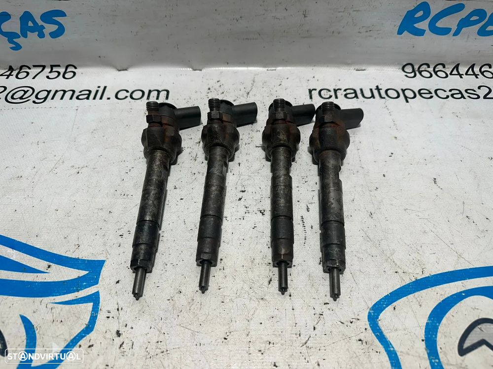 .Conjunto de 4 injetores Bosch BMW 2.0D 16v N47D20 N47 N47N 116D 118D 316D 318D 118cv 143cv - 2