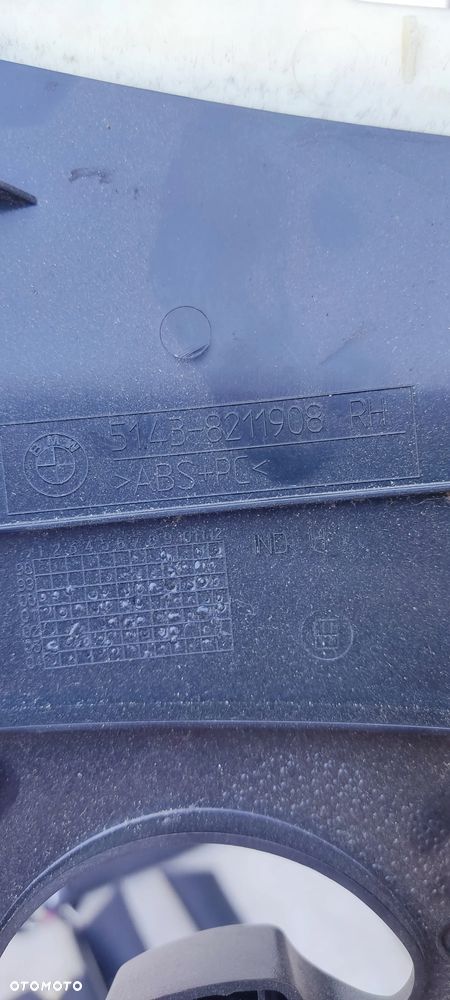 BMW E53 X5 PODSUFITKA SŁUPKI KOMPLET 8211908 10205310 - 10