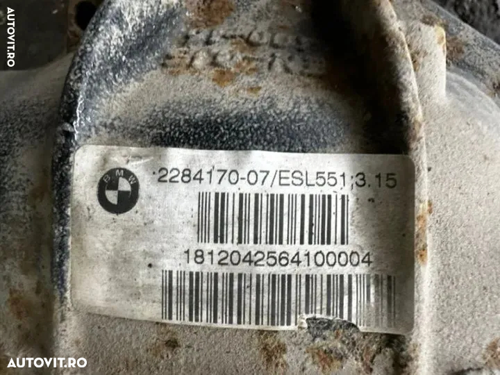 grup diferențial spate bmw M5 F10 S63 560hp planetară Actuator Motoras diferențial blocant planetare Stanga sau dreapta F06 F12 F13 M6 - 7