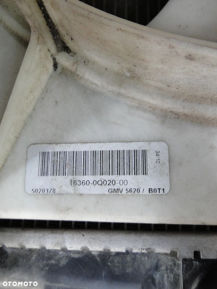 CITROEN C1 PEUGEOT 107 AYGO CHŁODNICA WODY KLIMATYZACJI WENTYLATOR 1.0 12V EUROPA - 7