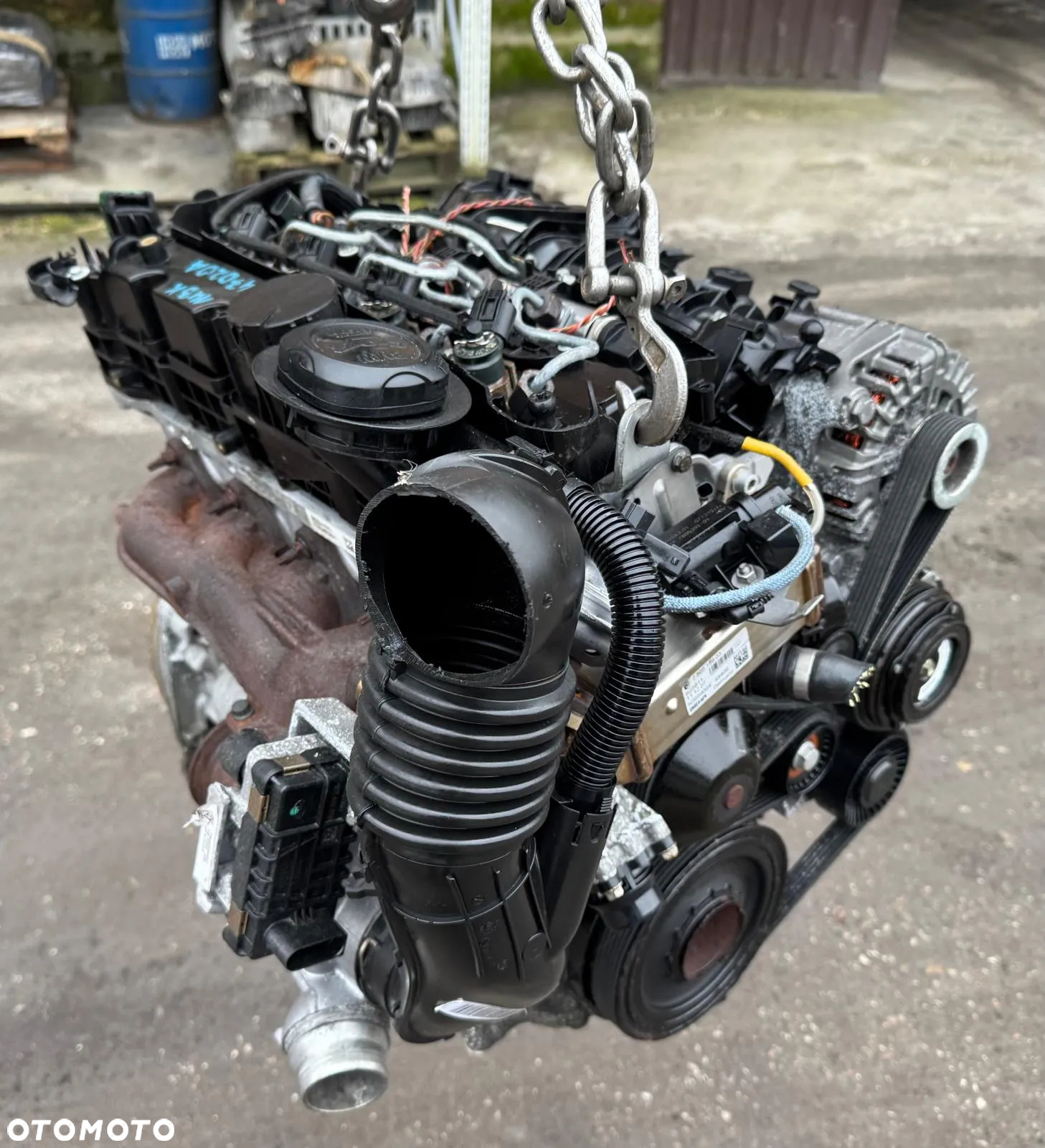 SILNIK KOMPLETNY BMW E87 E90 2.0 D 143 KONI N47D20C N47D20A - 6