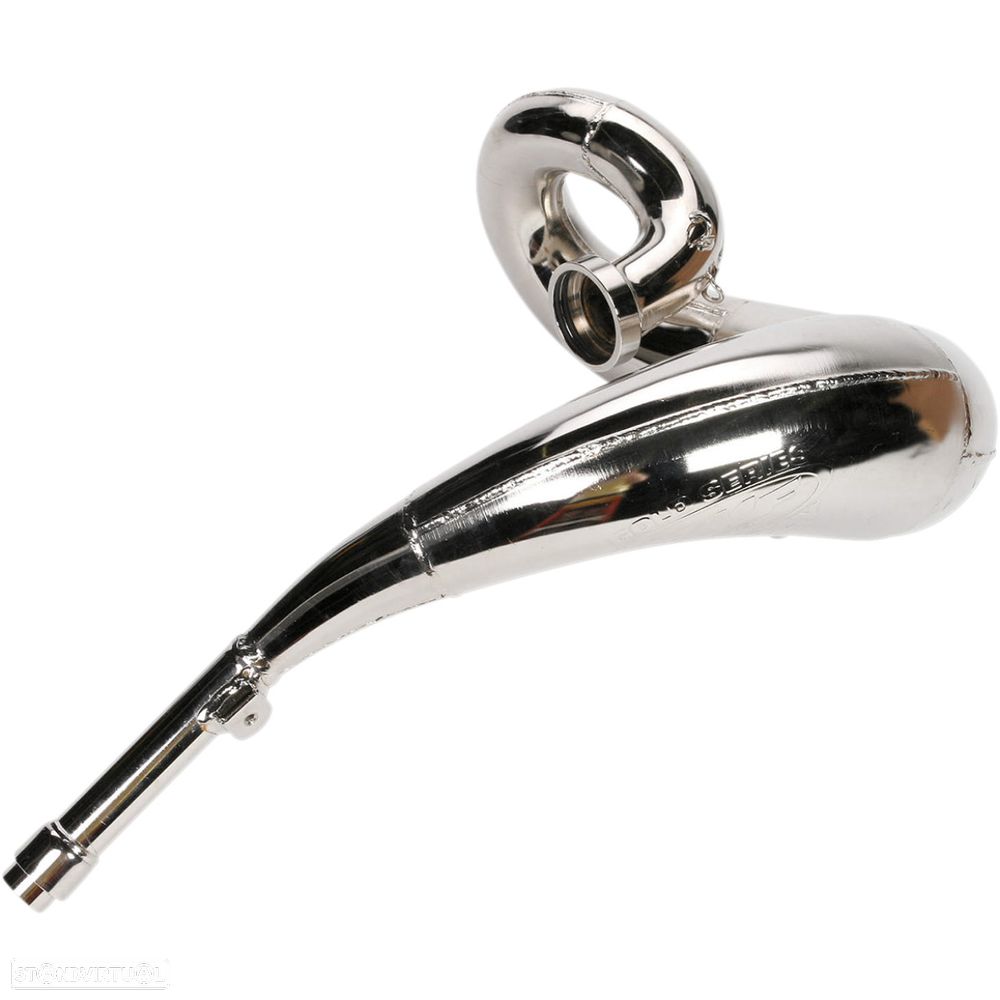 balao de escape fmf gnarly pipe nickel-plated steel yamaha yz 250 - 1