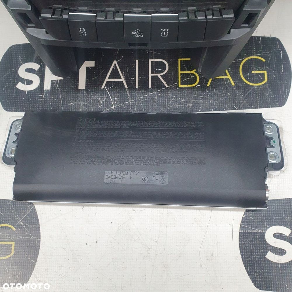 SKODA YETI LIFT DESKA KONSOLA PODUSZKI AIRBAG AIR BAG ORYGINAŁ DEMONTAŻ - 8