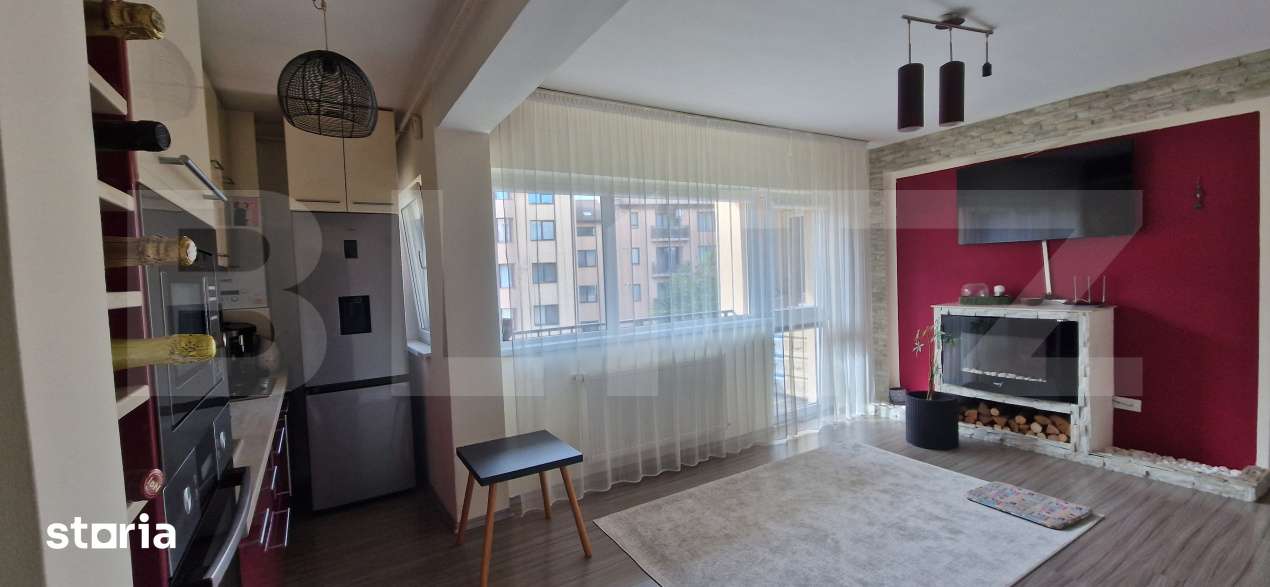 Apartament 3 camere – mobilat si utilat complet, etaj intermediar, z — fotografia 1