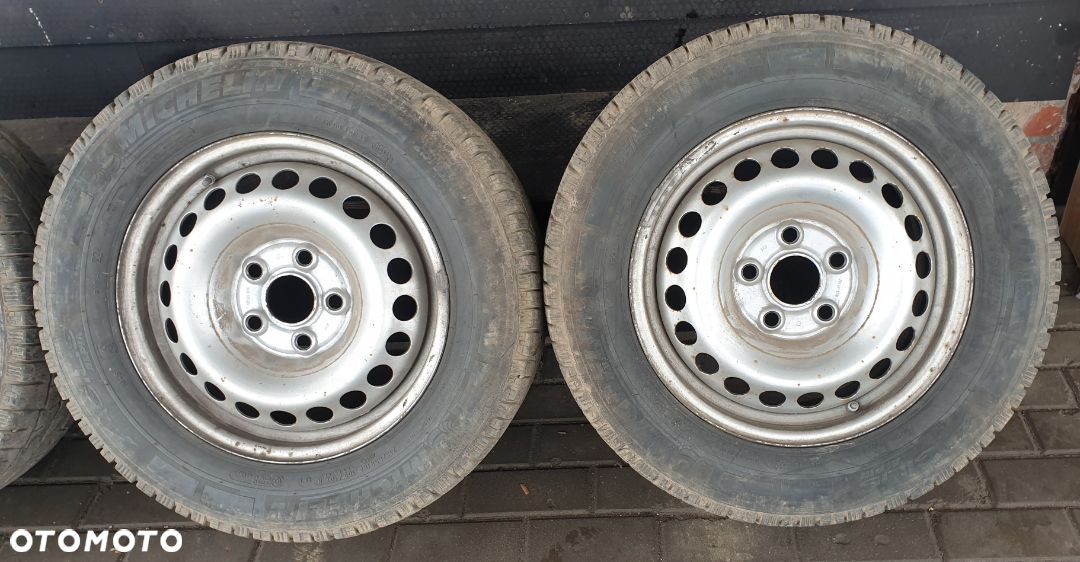 KOŁA KOMPLETNE OPONY FELGI STALOWE 7H0601027D  Michelin 215/65 R16C ET51 VW T5 DOKA - 5