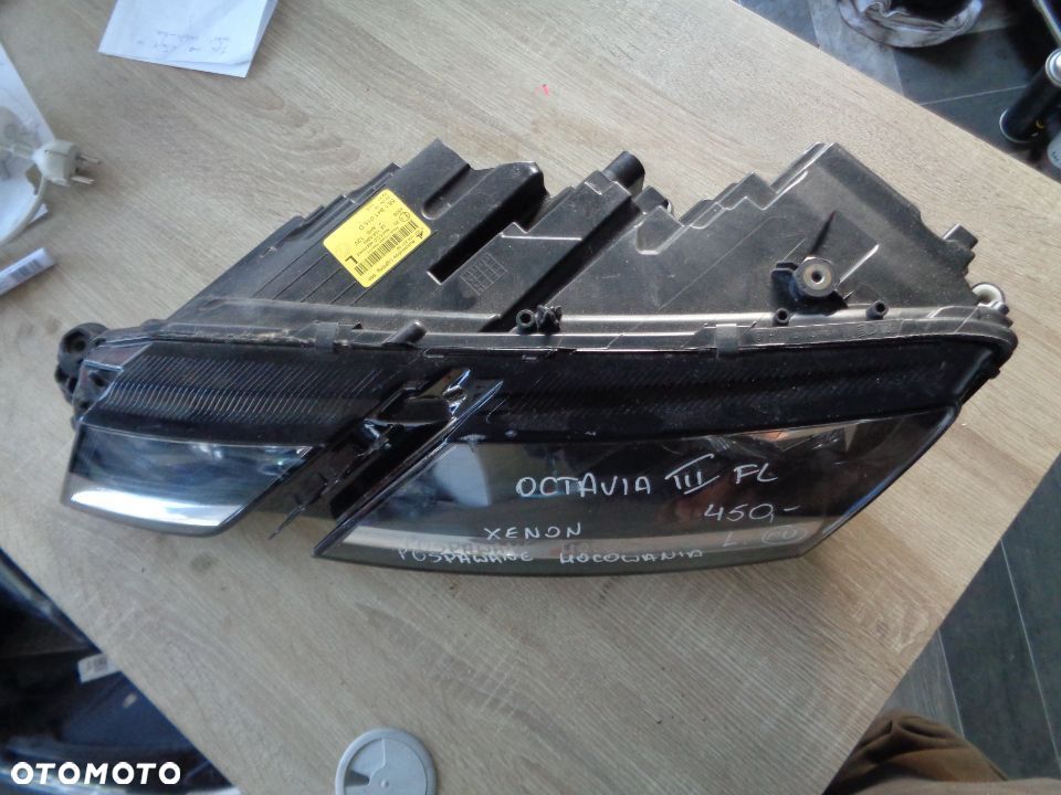 SKODA OCTAVIA III LIFT LAMPA LEWY PRZÓD XENON EUROPA 5E941015D - 2