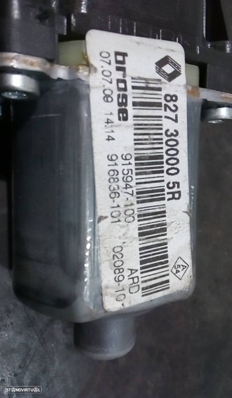 Motor Elevador Trás Drt Renault Scénic Iii (Jz0/1_) - 3