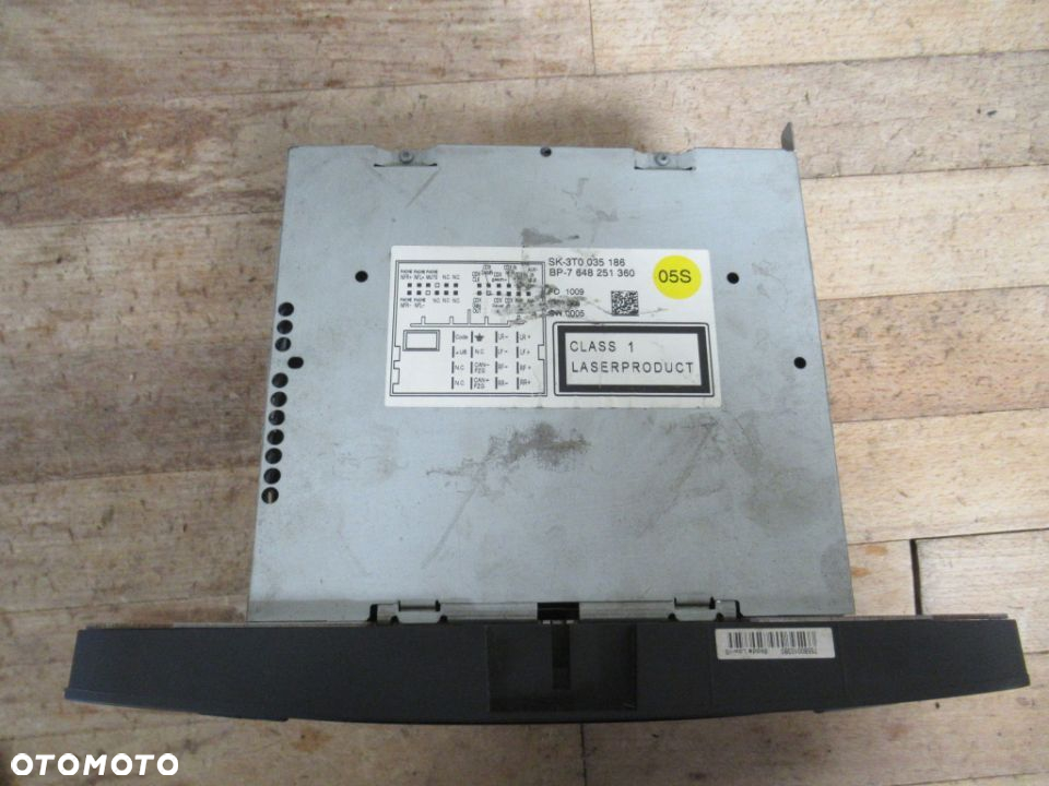 RADIO SKODA SUPERB II LIFT 3T0035186 - 4