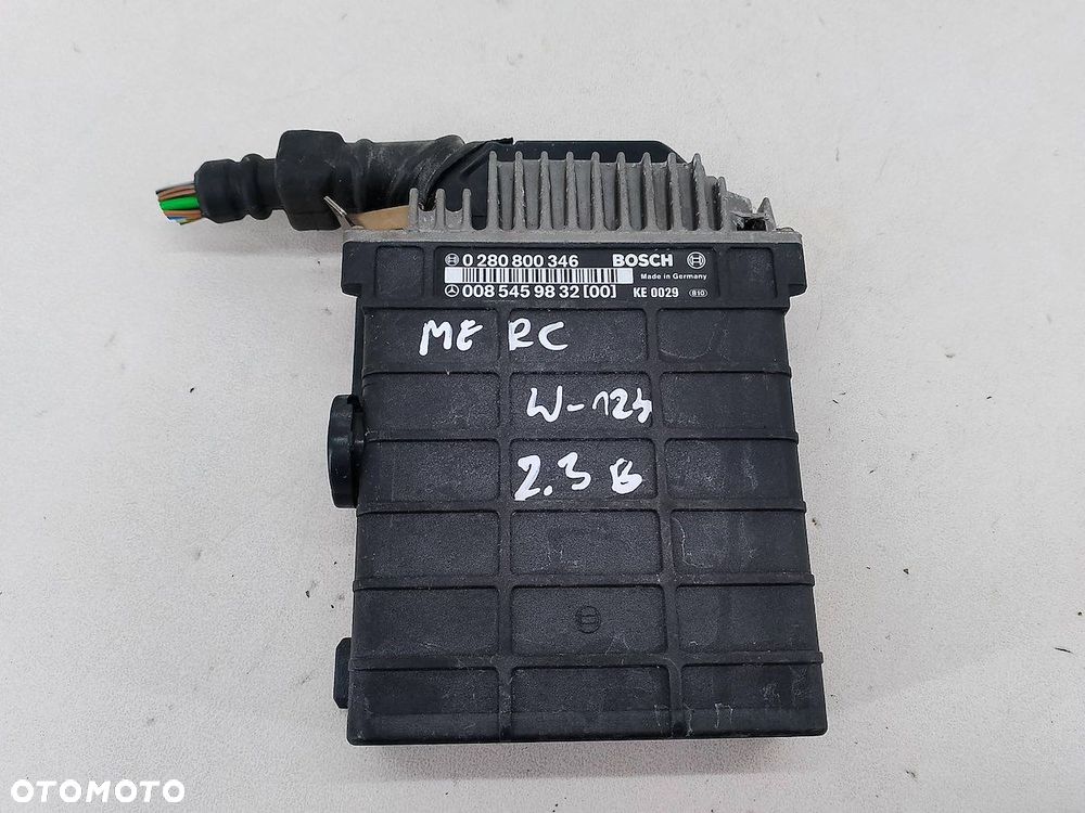 KOMPUTER, STEROWNIK MERCEDES-BENZ W124 0085459832  0280800346 2.3 - 1