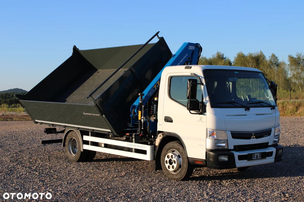 FUSO Mitsubishi Canter 9C18 Nowy 3-stronny Wywrot Kiper Wywrotka Nowy Żuraw HDS DN 7.7 S2 Ładowność: 4000 kg Fassi - 29