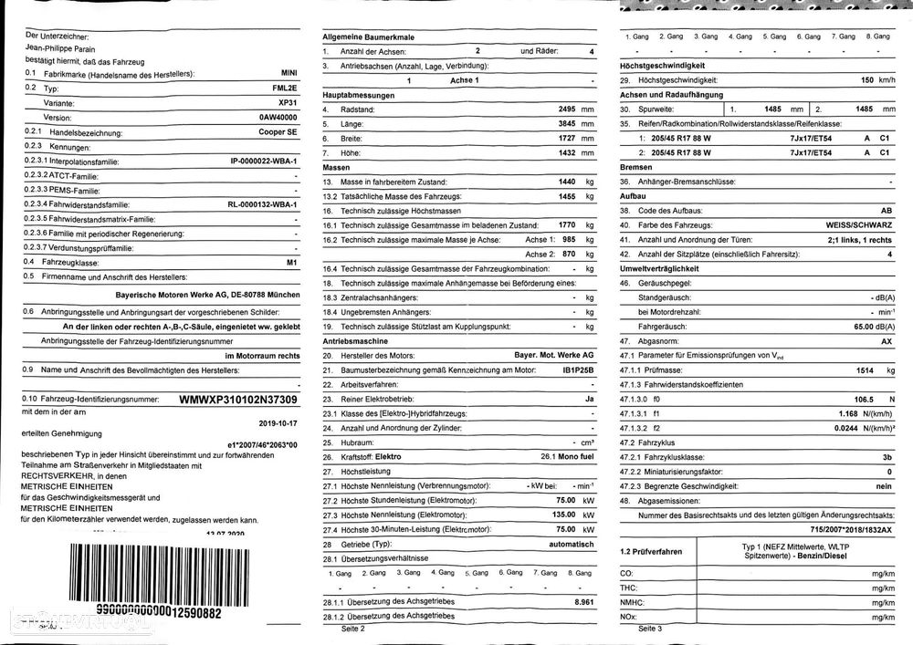 MINI 3 Portas Cooper SE Classic - 37